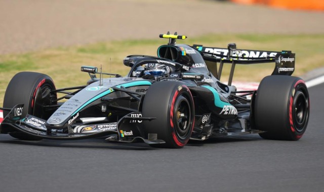 F1日本站排位赛：安东内利连续两站夺杆拉塞尔第二